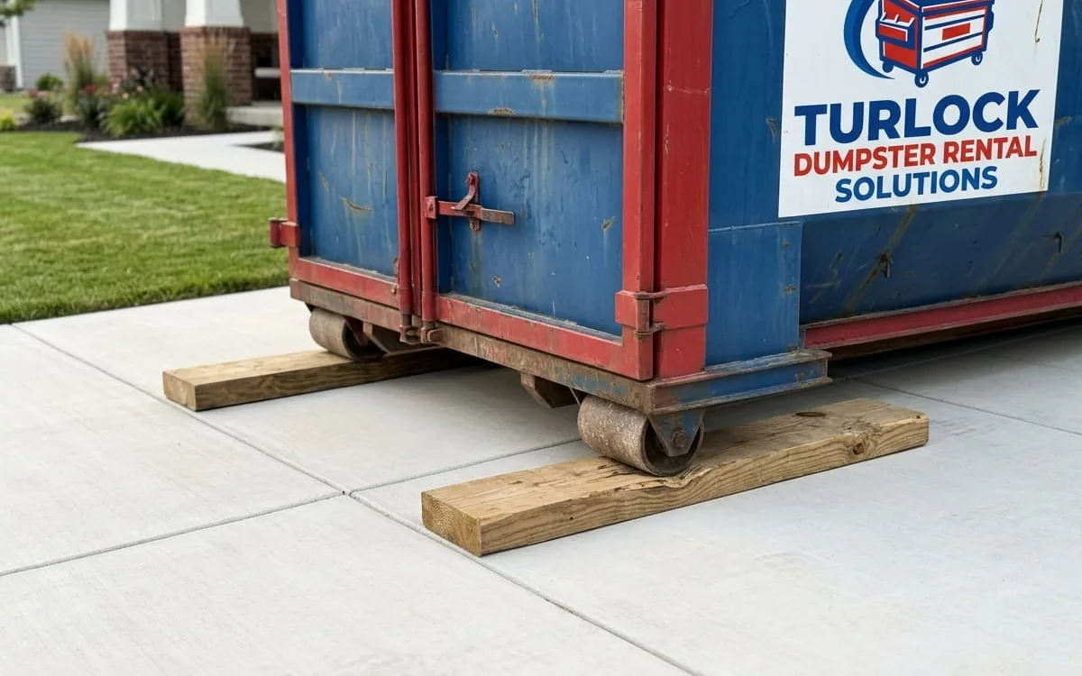 10 Yard Dumpster in Turlock CA