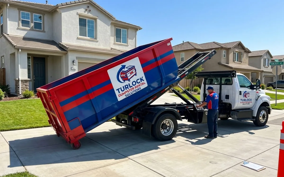 Roll-Off Dumpster Rental in Turlock CA